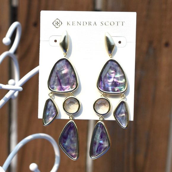 Kendra Scott | Margot Statement Earrings (L.A.) - Picture 4 of 5